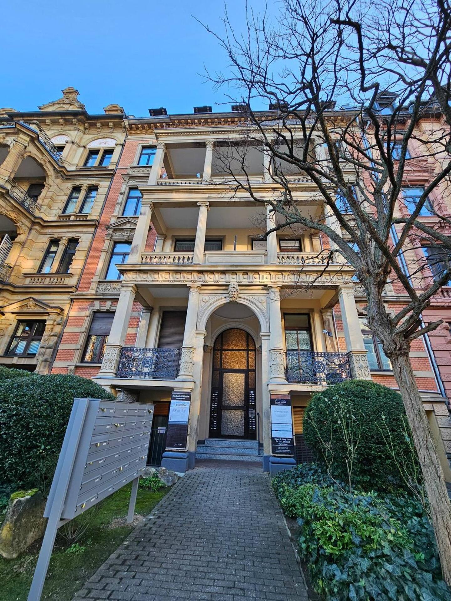 Apartment Wiesbaden Mitte, Zentral Am Park, Congresscenter 5 Min, Bahnhof 10Min מראה חיצוני תמונה